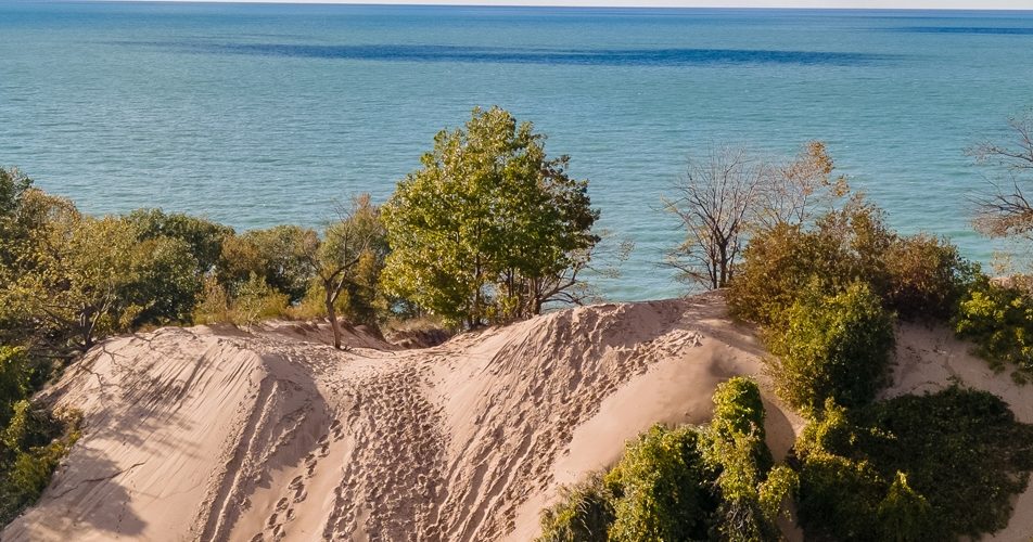 Climbing South Haven's Van Buren Dune for a View and a Thrill South