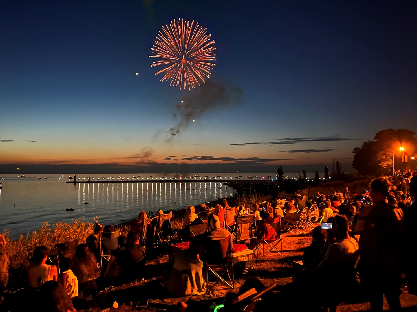 Light Up the Lake Fireworks South Haven Visitors Bureau